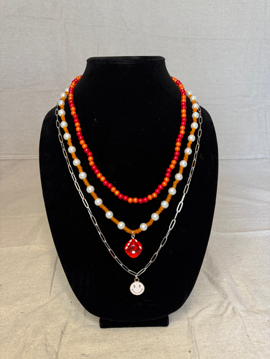 Retro Dice Charm Stack