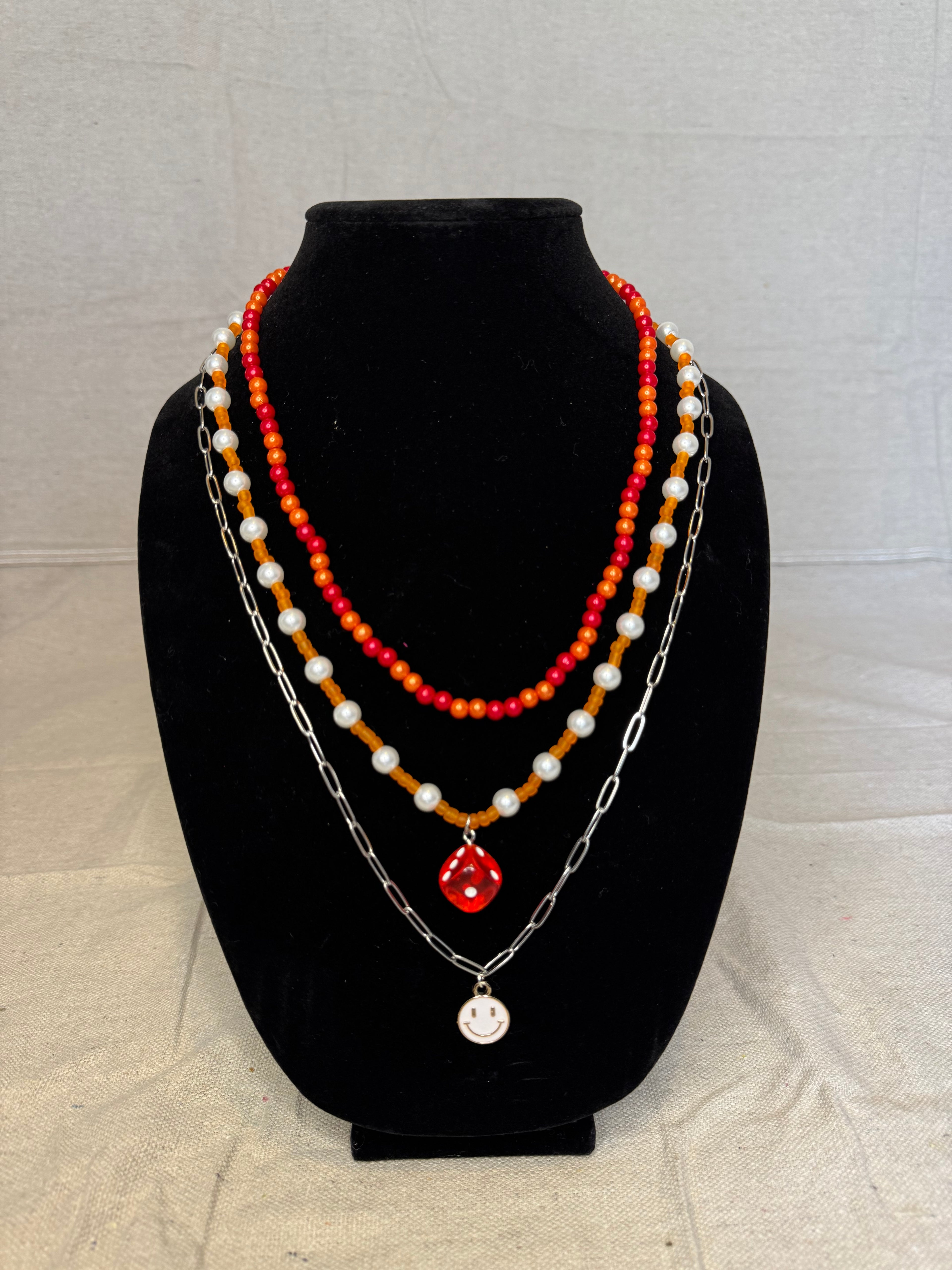 Retro Dice Charm Stack