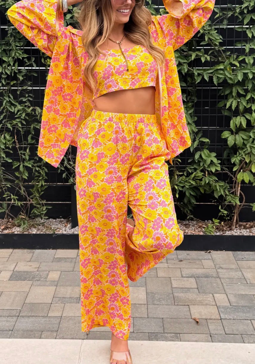 Happy Hour Floral Set