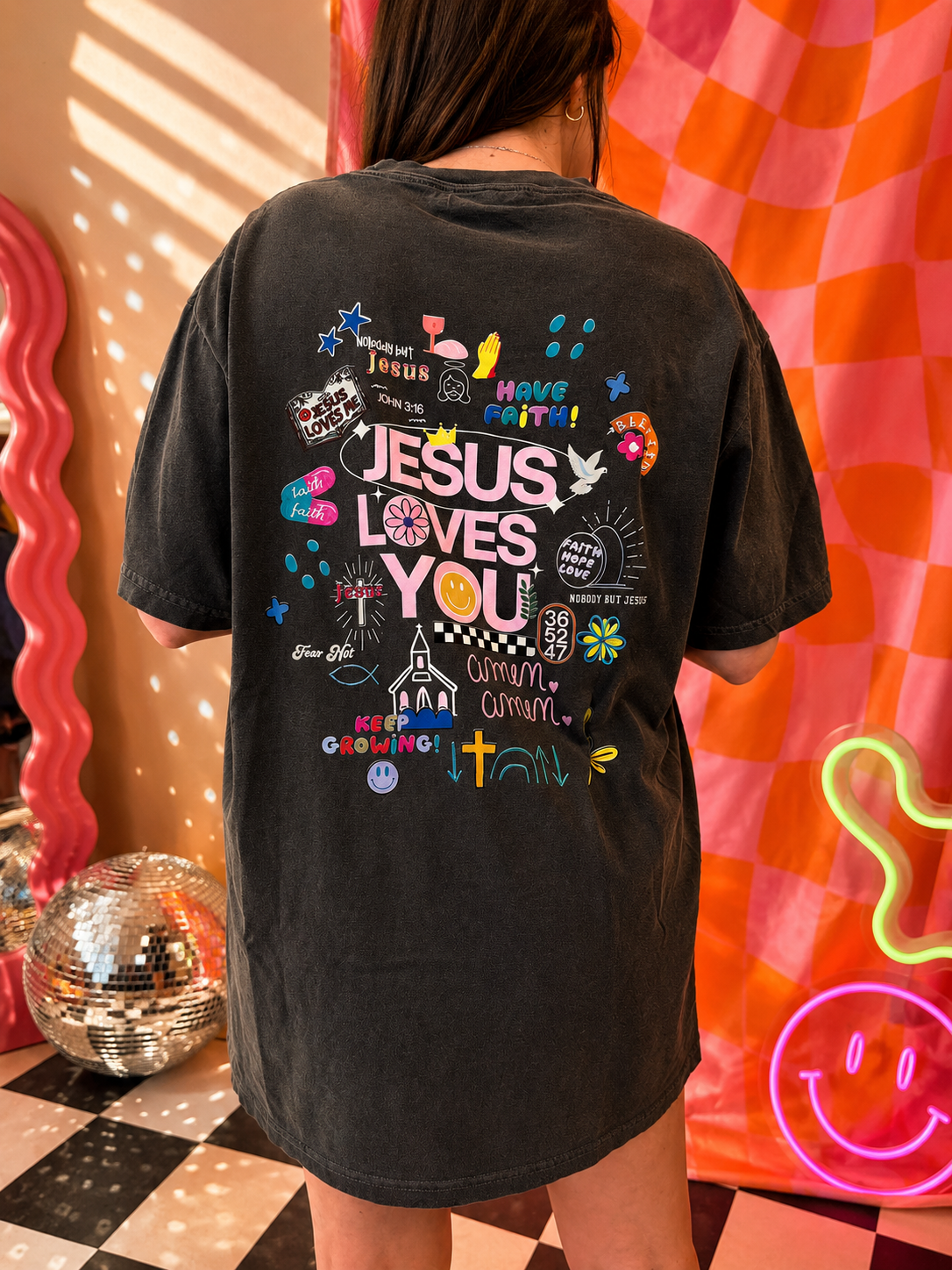 Jesus Loves You Graphic Tee