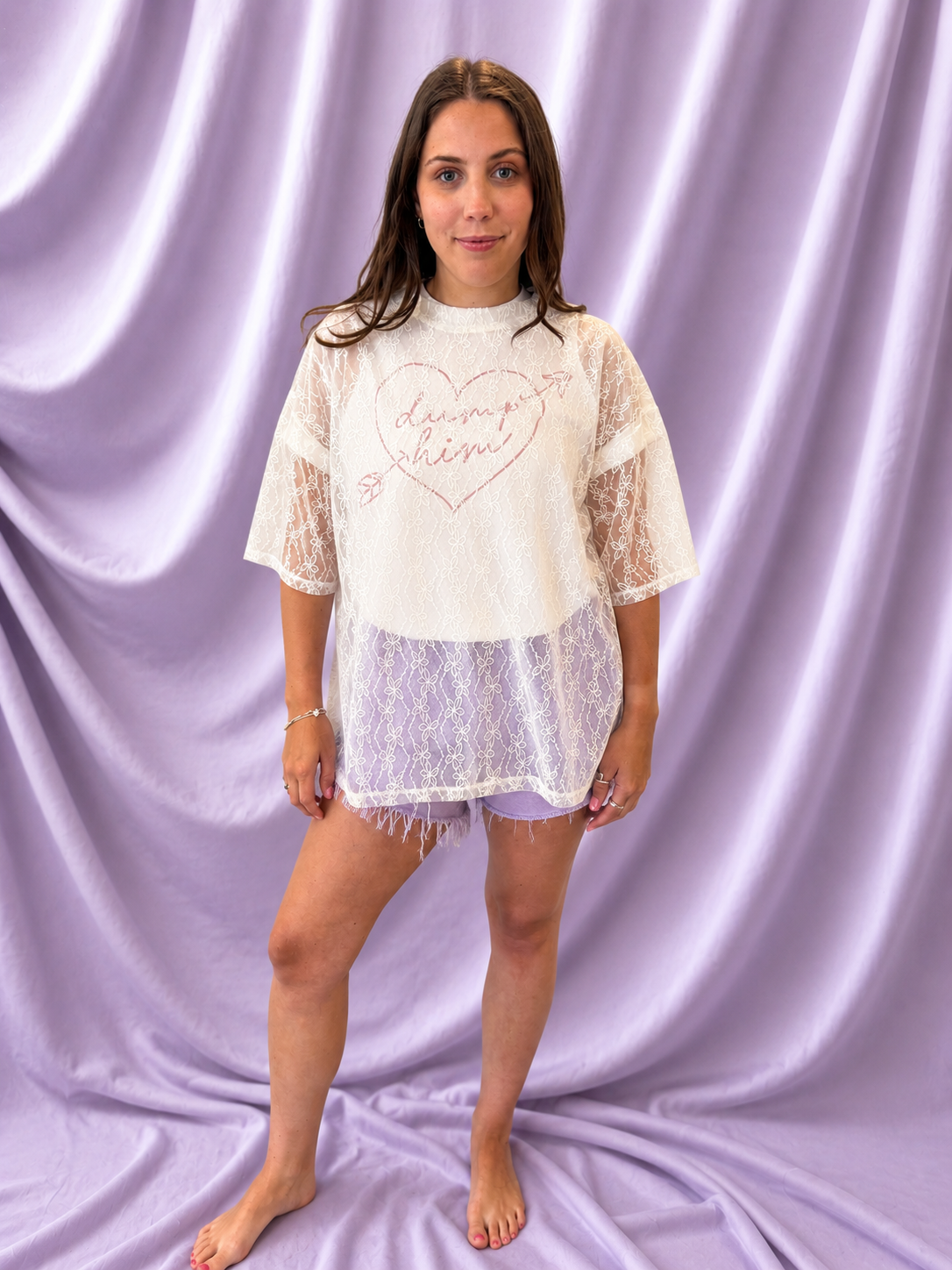 Bloom & Layer Mesh Top