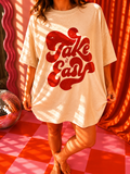 Take It Easy Retro Graphic Tee