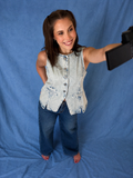 Cool Girl Denim Vest