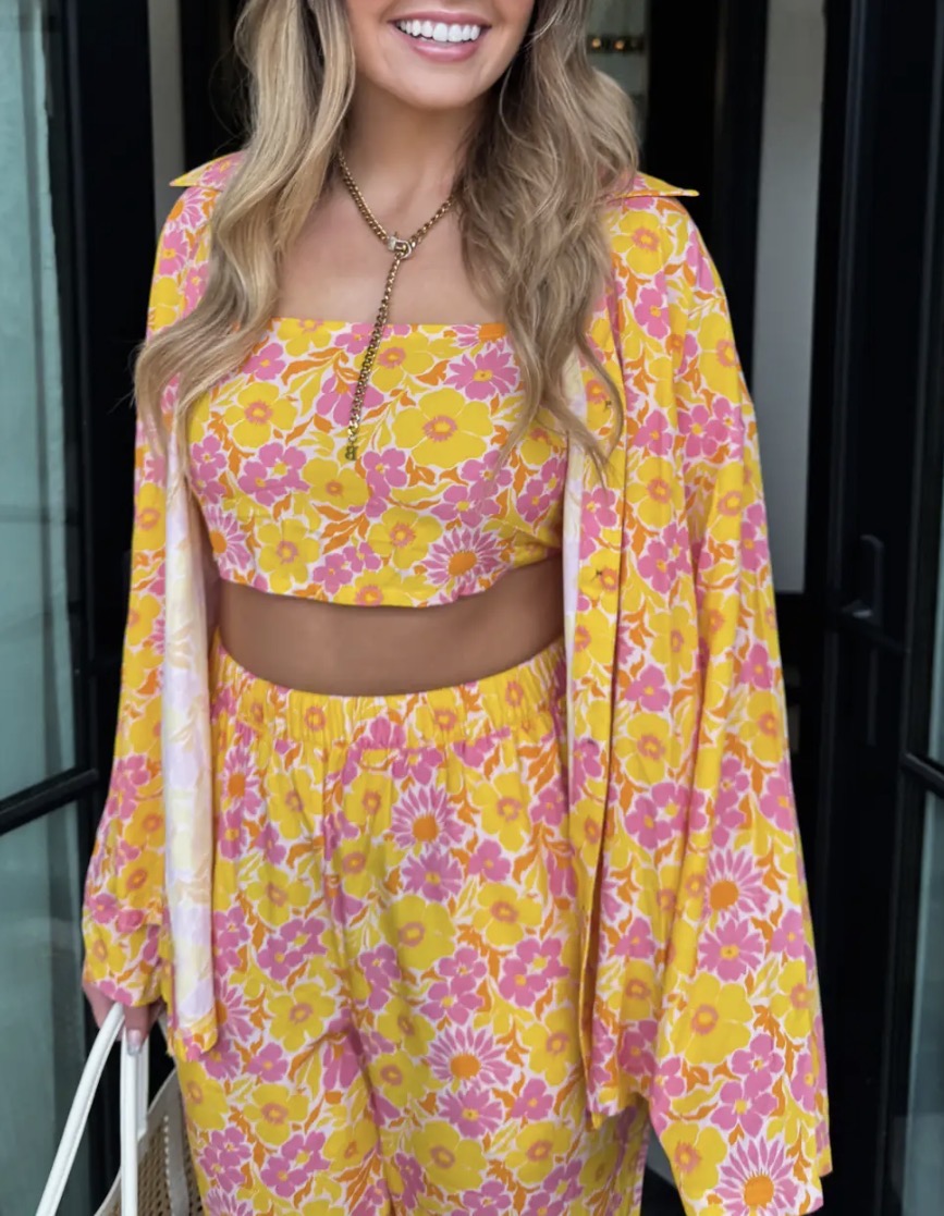 Happy Hour Floral Set