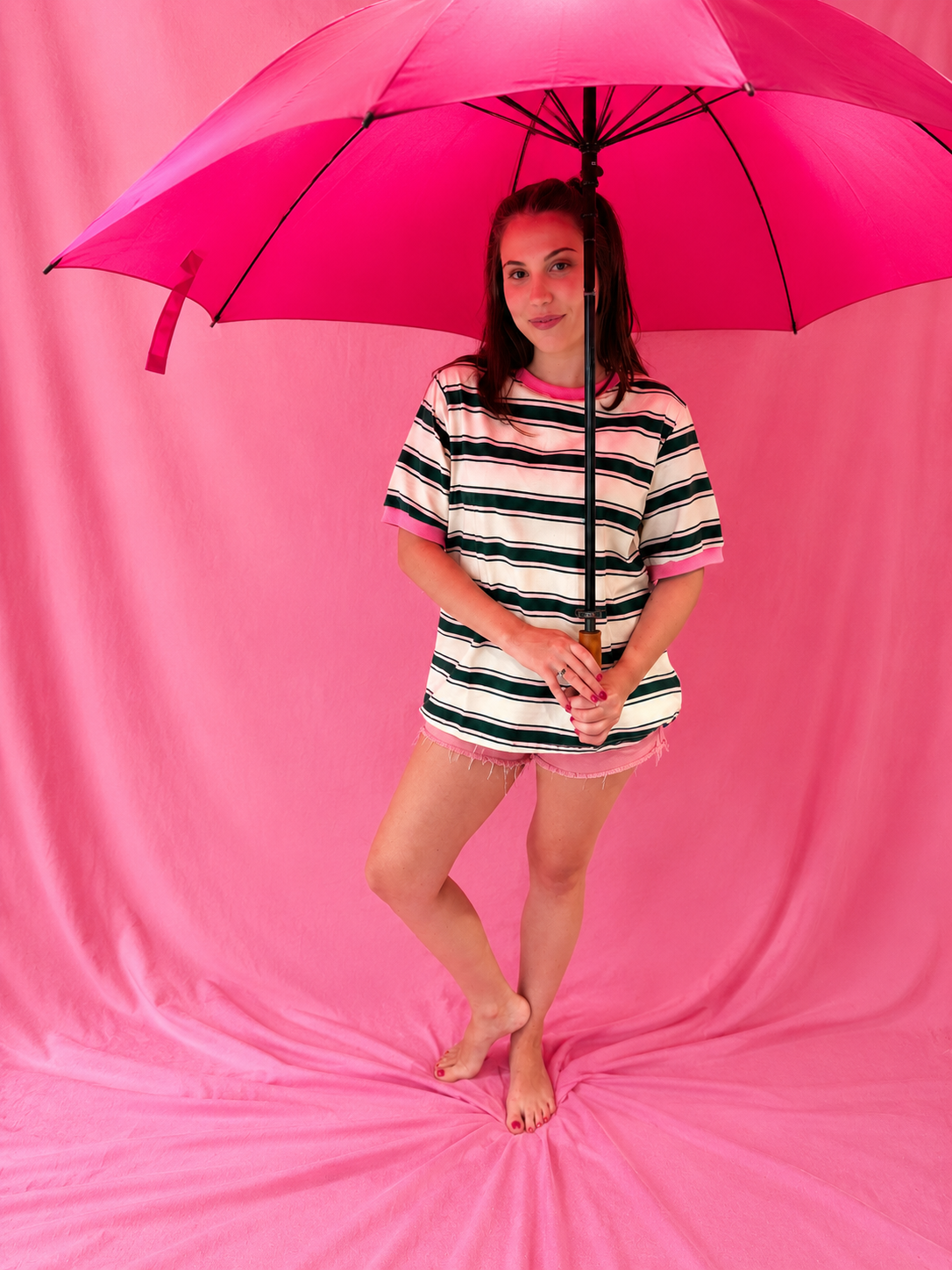 Preppy Pop Striped Top