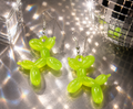 Balloon Dog Dangle Earrings