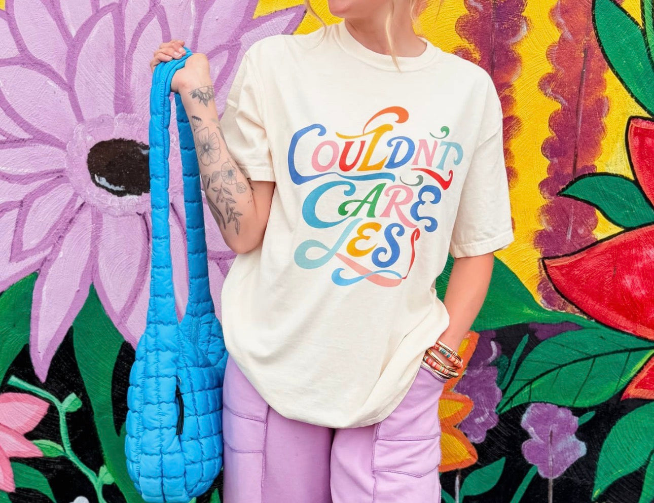 Couldn’t Care Less Graphic Tee