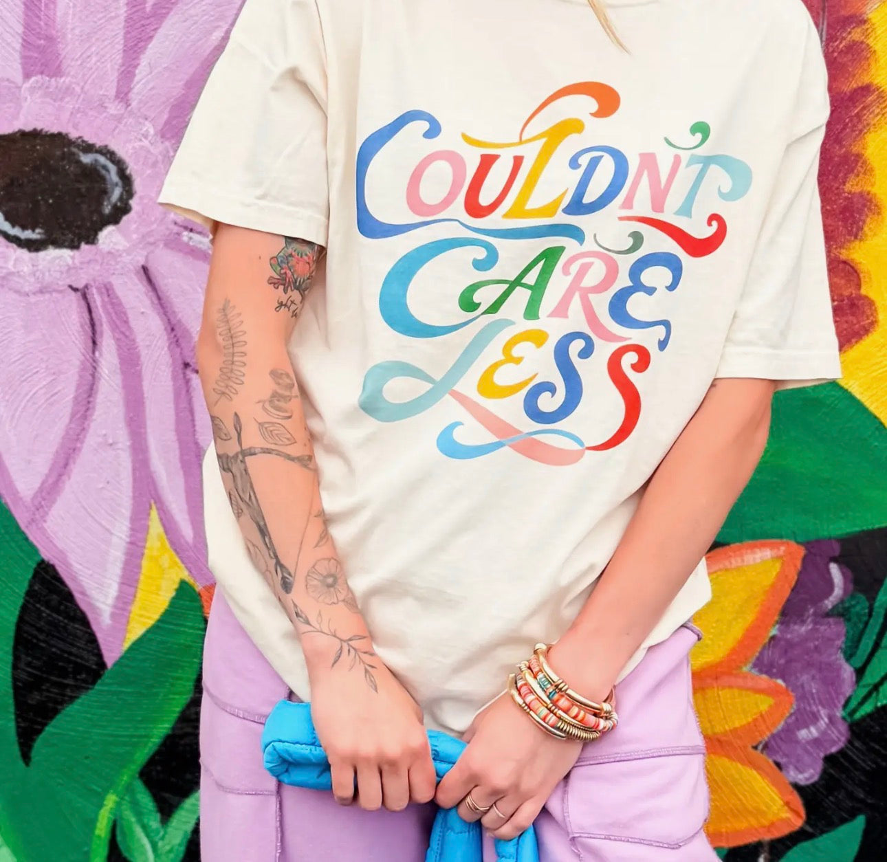 Couldn’t Care Less Graphic Tee