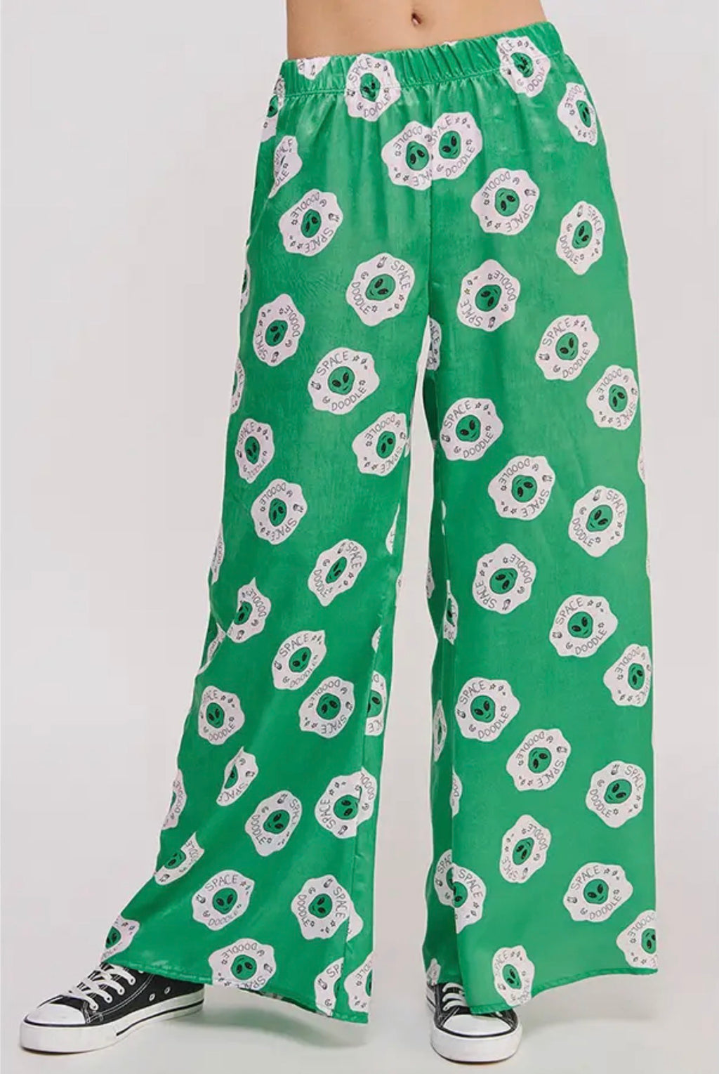 Out of This World Satin Pants