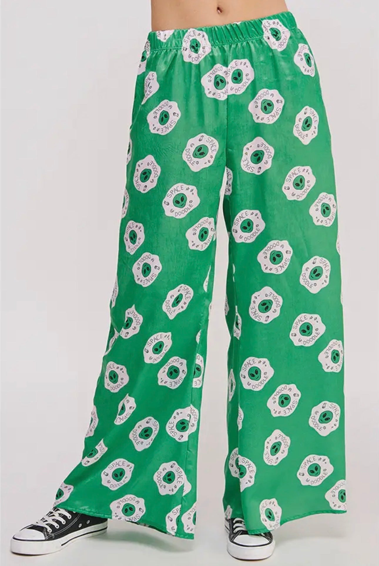 Out of This World Satin Pants