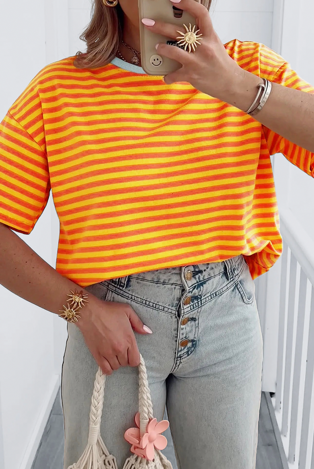 Sunburst Stripe Tee