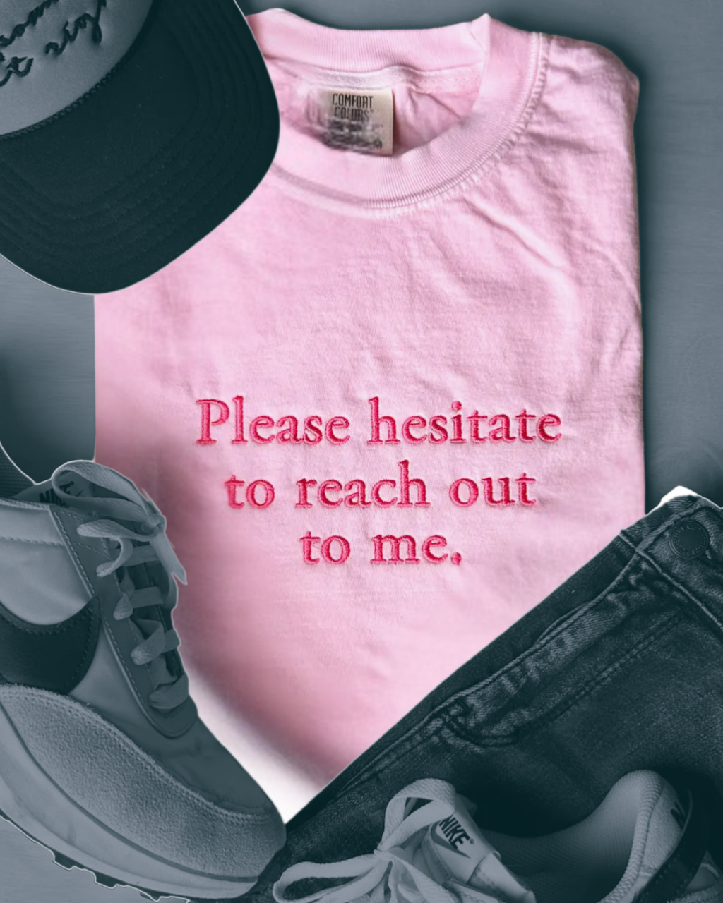 Please Hesitate Graphic Tee