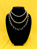 Rainbow Smiley Charm Stack