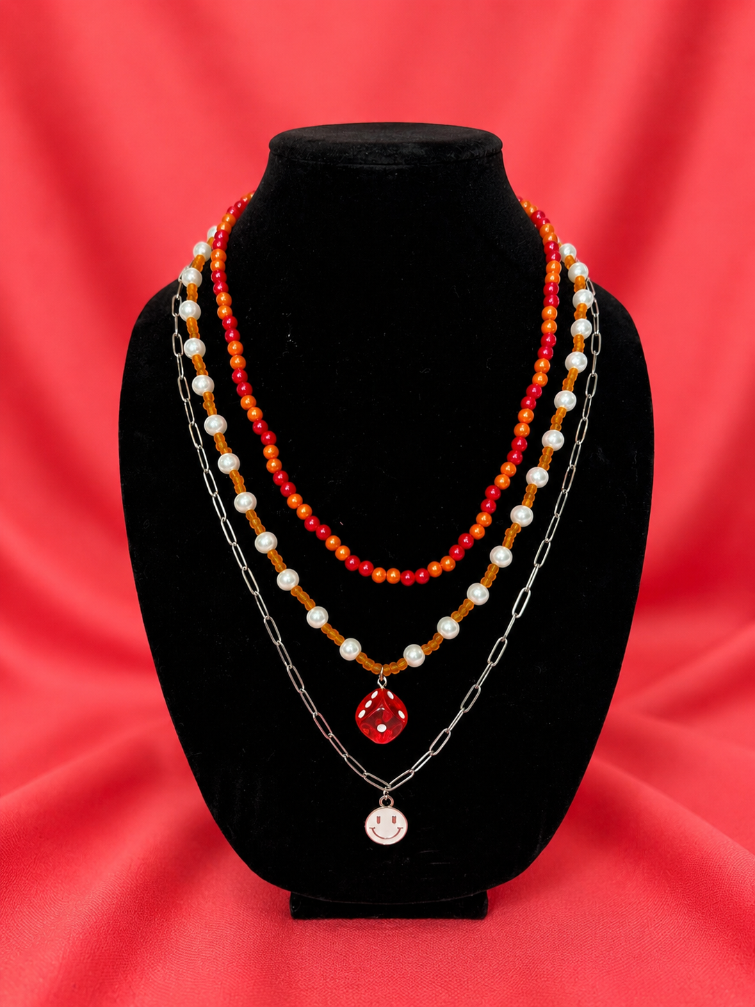 Retro Dice Charm Stack