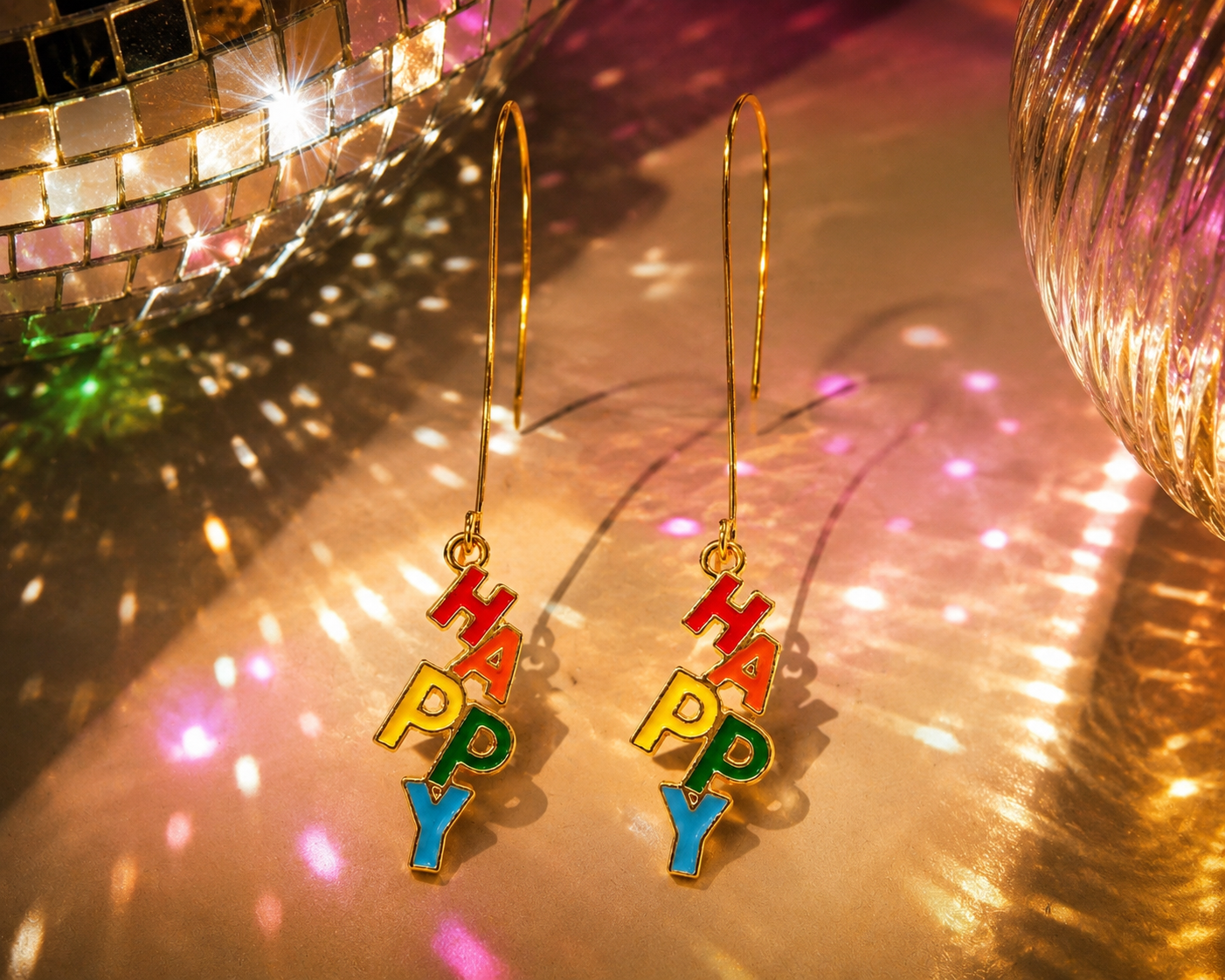 Happy Dangle Earrings